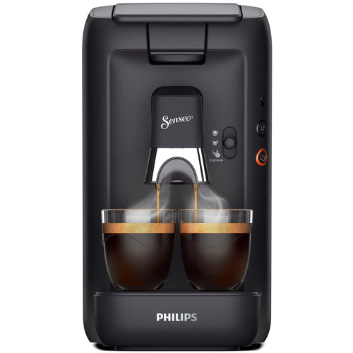 Aurien Maestro – Cafetière à Dosettes, Réservoir 1,2 L, Intensité Plus, Mémo – Noir (CSA260/61)
